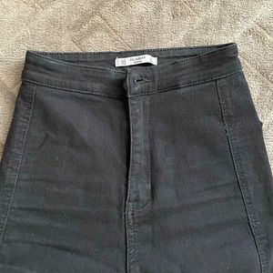 Pull&Bear skinny pants black EUR32, US XS